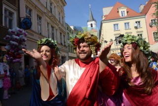 Dni Zielonej Góry - występ uczniów klas 2 i 3