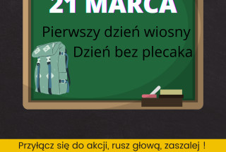 Dzień bez plecaka