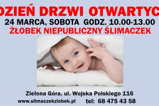 DZIEŃ DRZWI OTWARTYCH W ŻŁOBKU