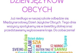 Międzynarodowy Dzień Języków Obcych