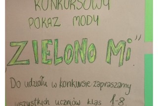 Pokaz mody "Zielono mi"