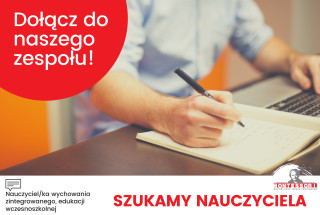 Poszukujemy nauczyciela!