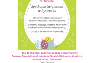 Warsztaty świąteczne w "Bystrzaku"